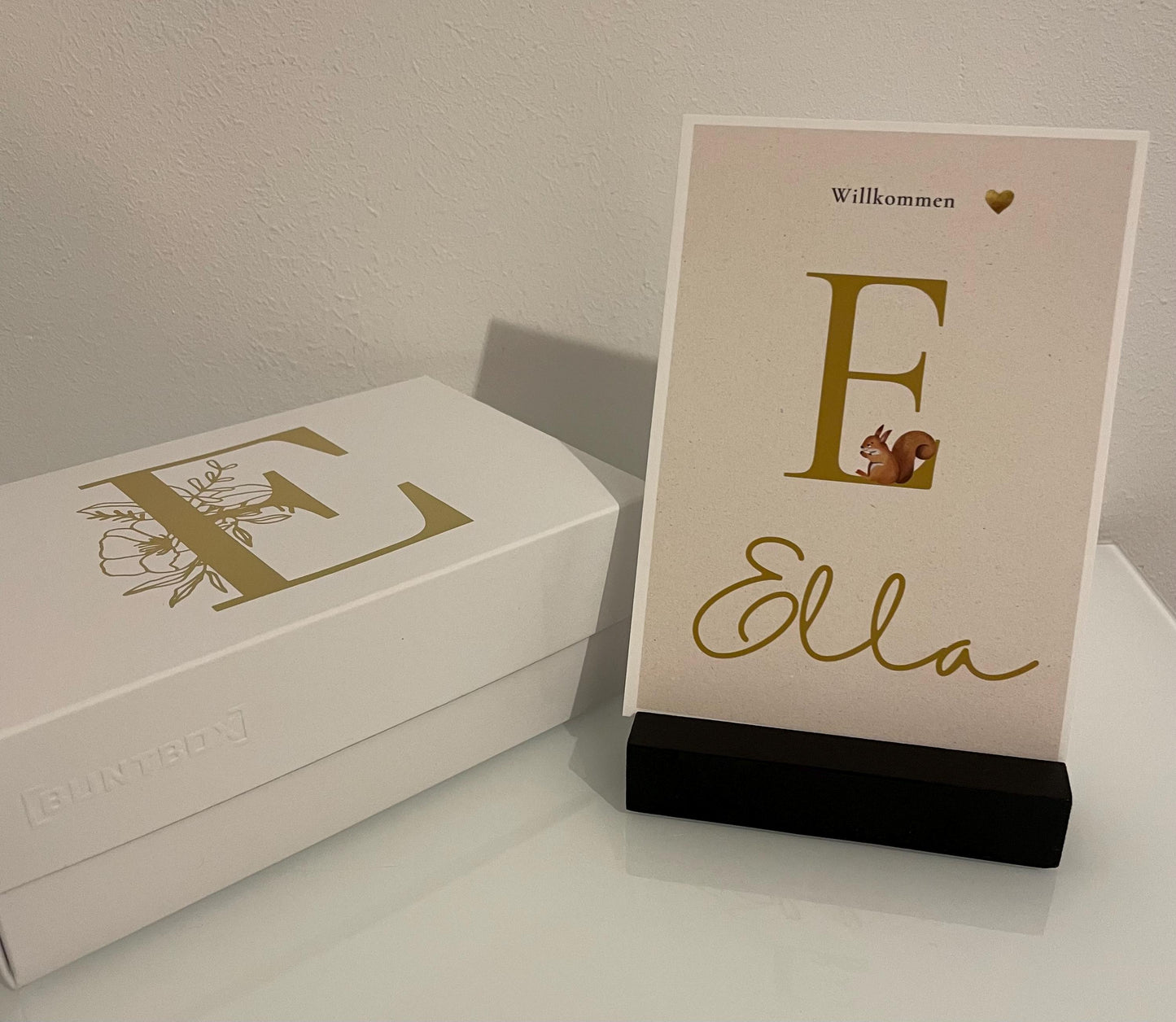 Karte - Willkommensgruß