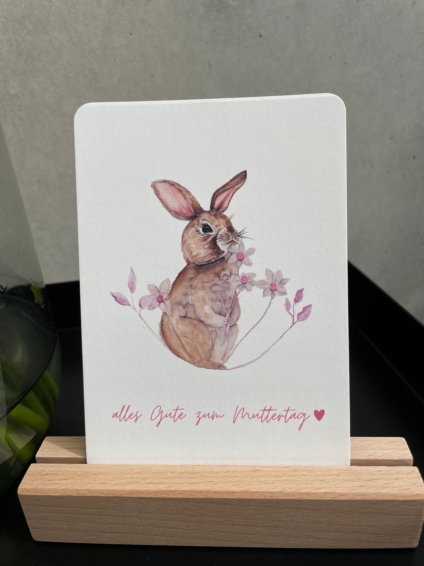 Karte - Hase im Frühling