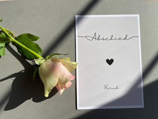 Karte - Abschied🖤