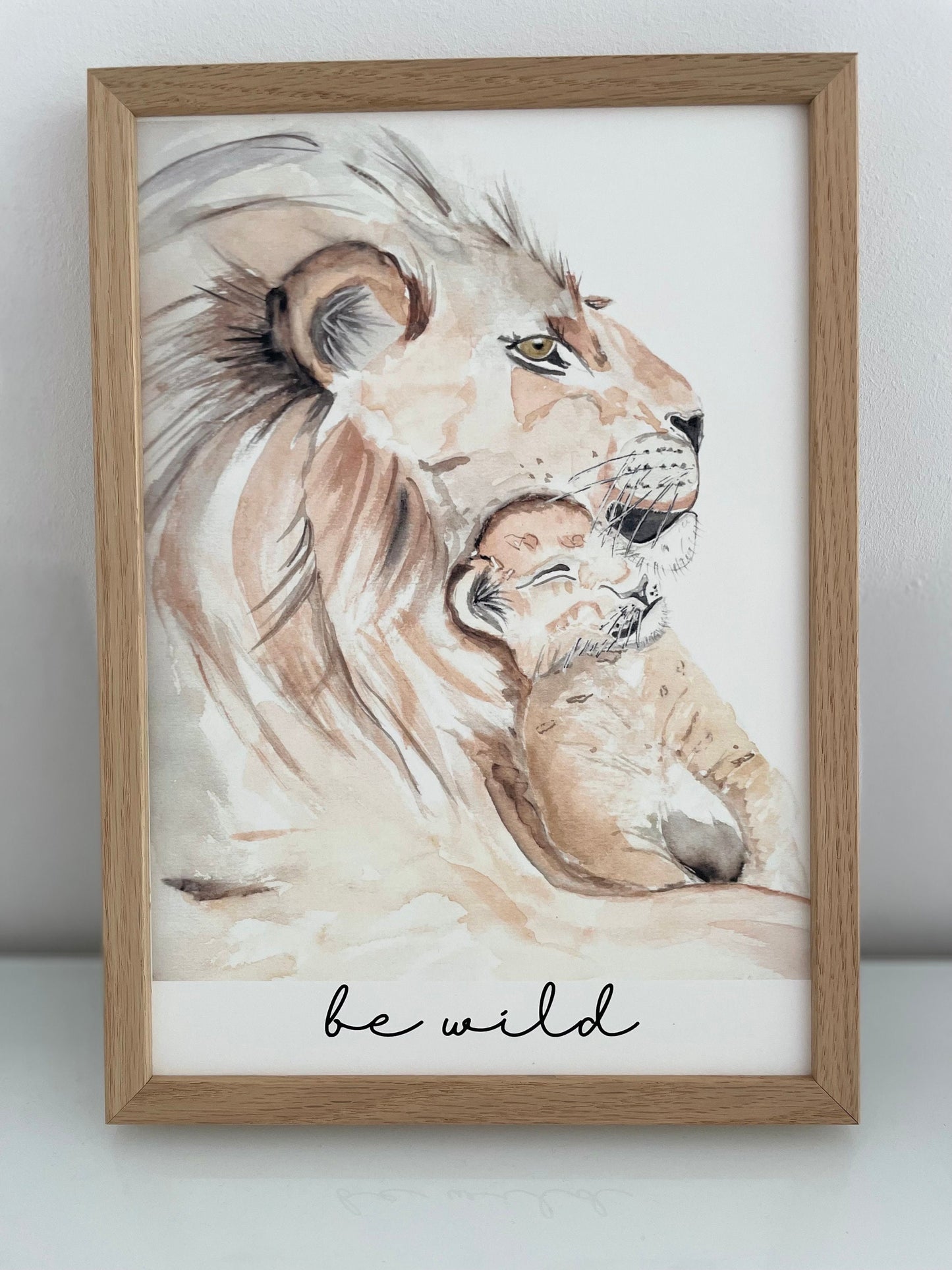 Poster/ Kunstdruck - Löwenmut