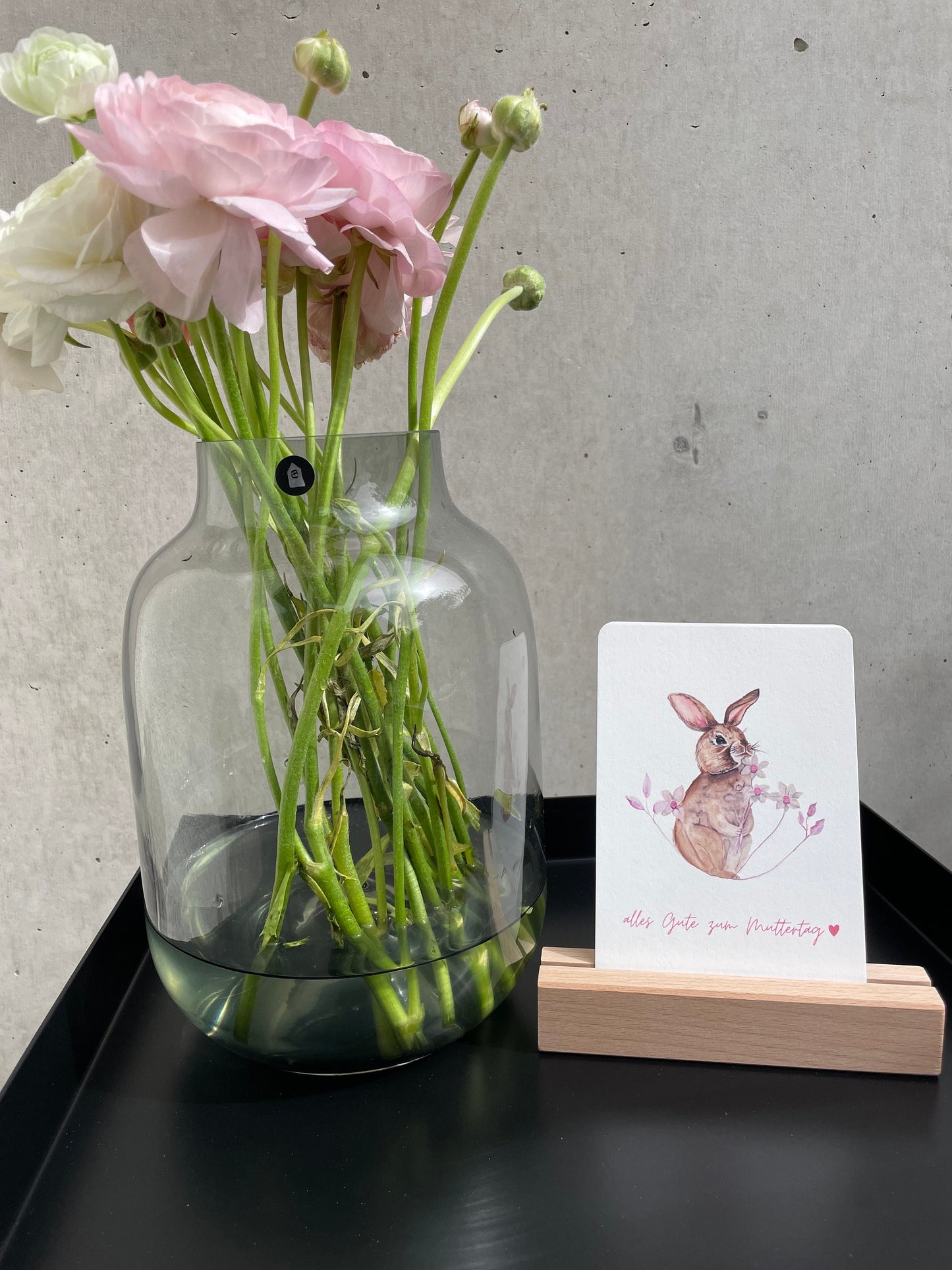 Karte - Hase im Frühling