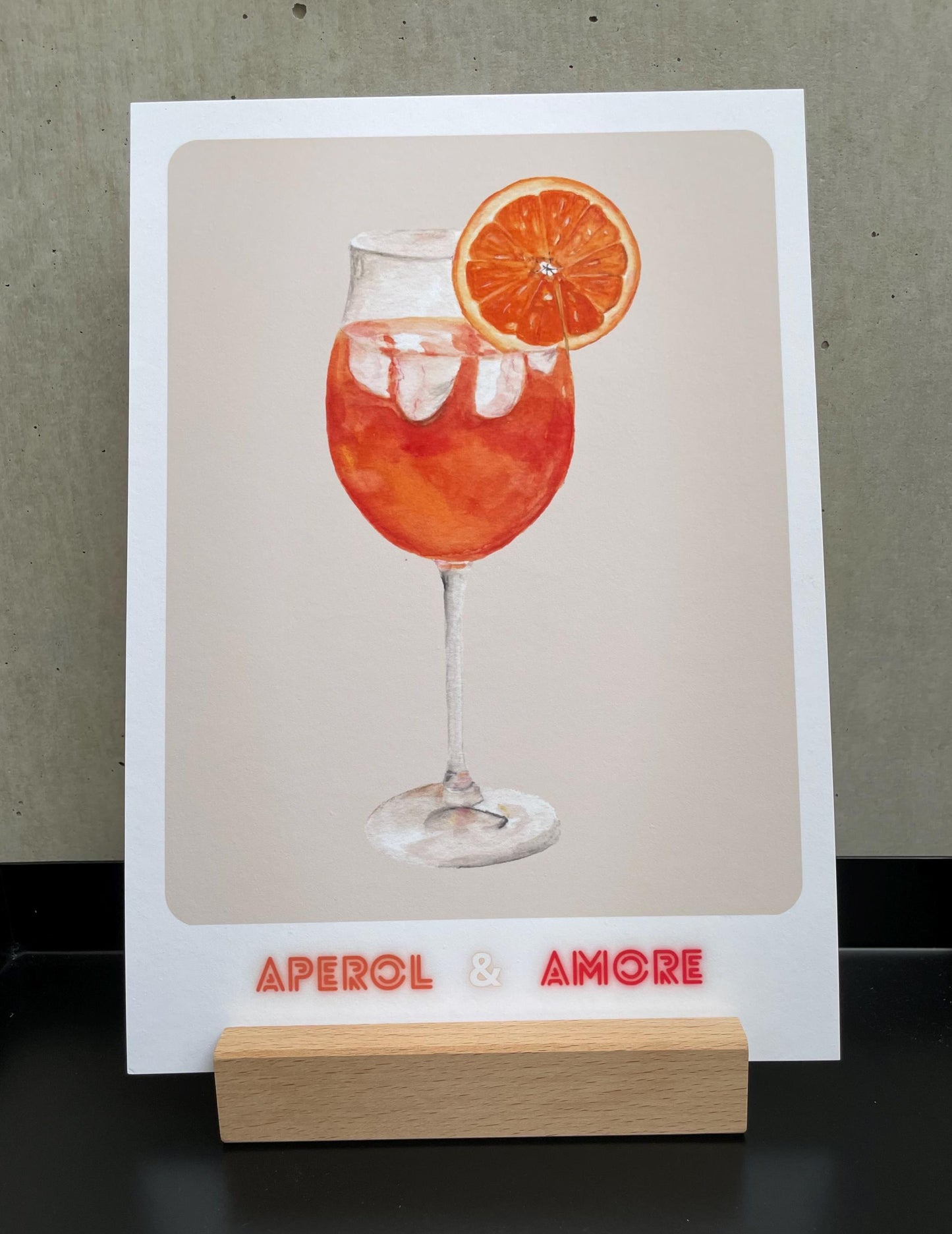 Poster/Kunstdruck - Aperol & Amore