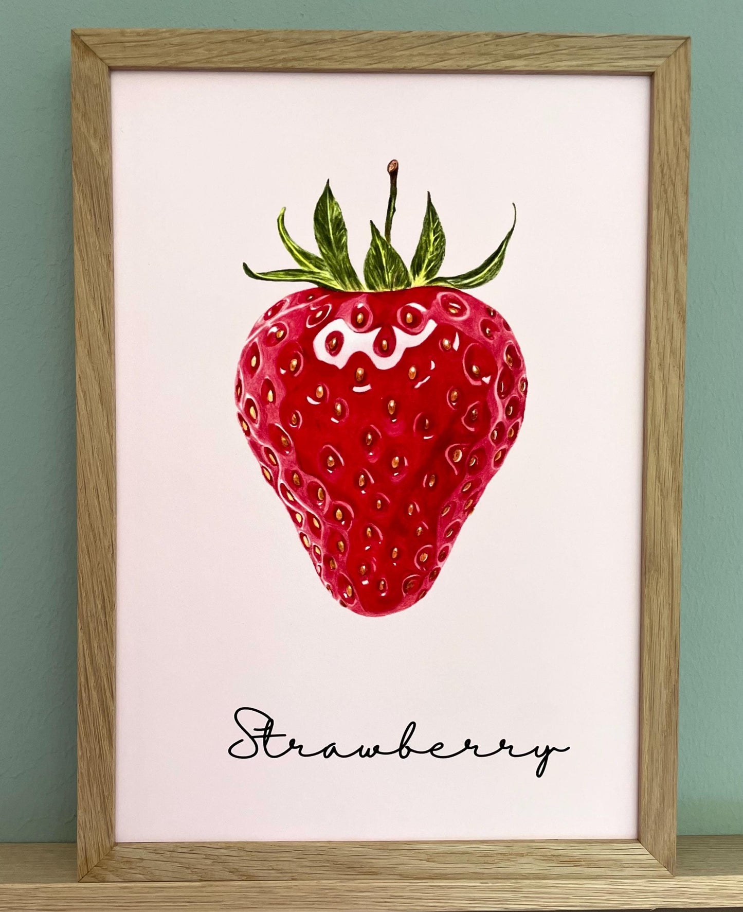 Poster/Kunstdruck - Erdbeerliebe